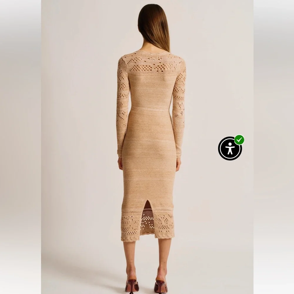 NWT $228 Torn By Ronny Kobo CELESTE DRESS - Picture 3 of 3